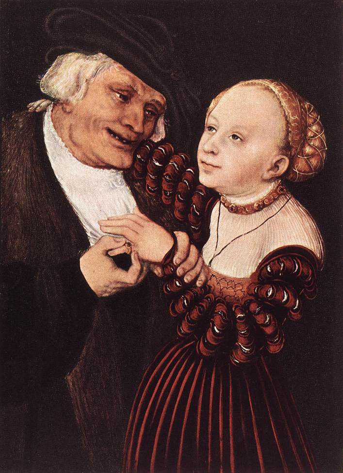 Odd Couple III by Lucas Cranach